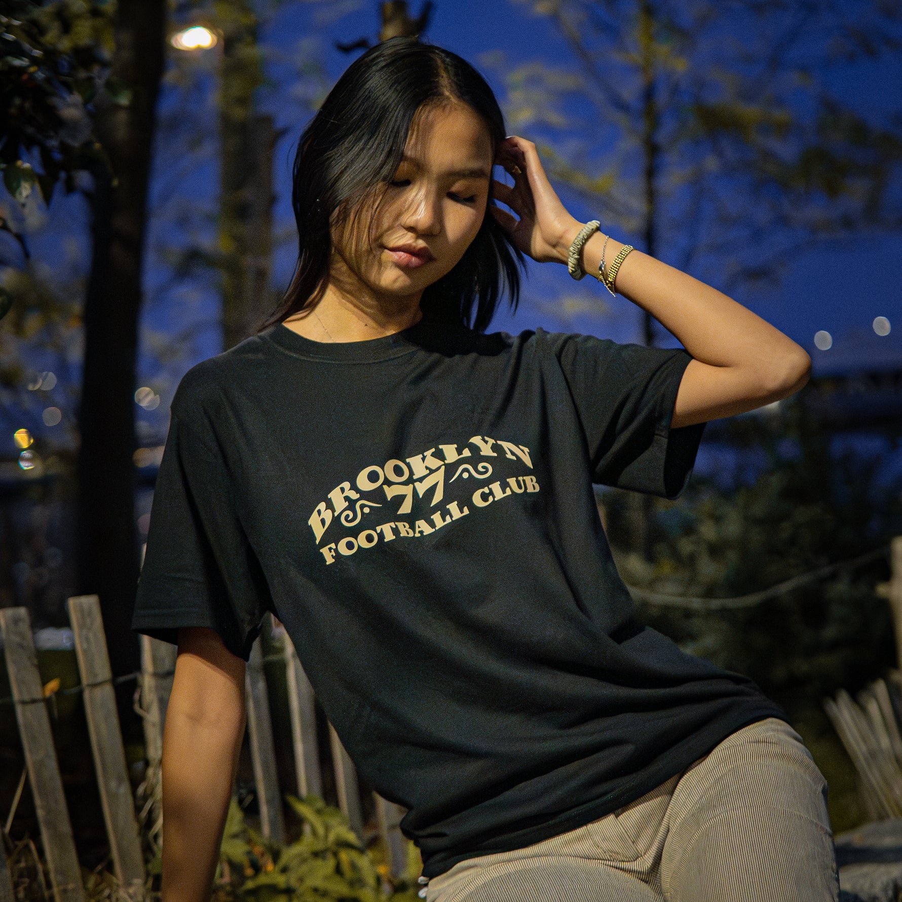 Brooklyn FC Maimonides Park Retro Black T-Shirt - Diaza Football 