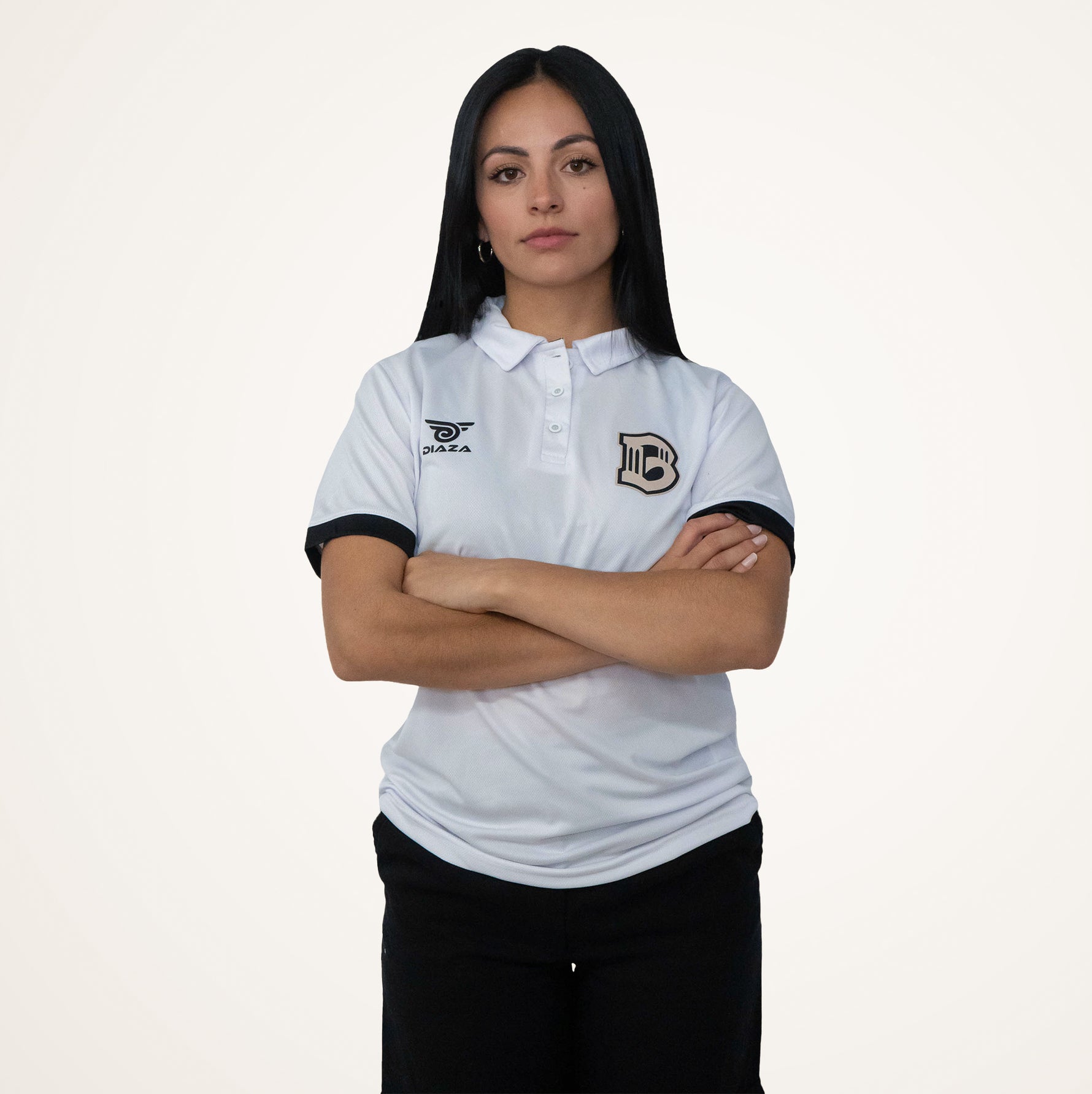 Brooklyn FC Women White Polo - Diaza Football 
