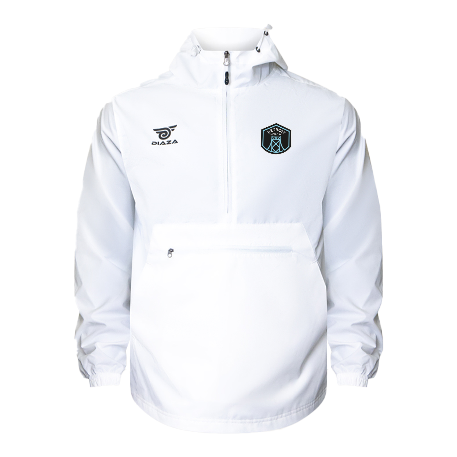 Detroit Metro FC 3/4 Alpine White - Diaza Football 