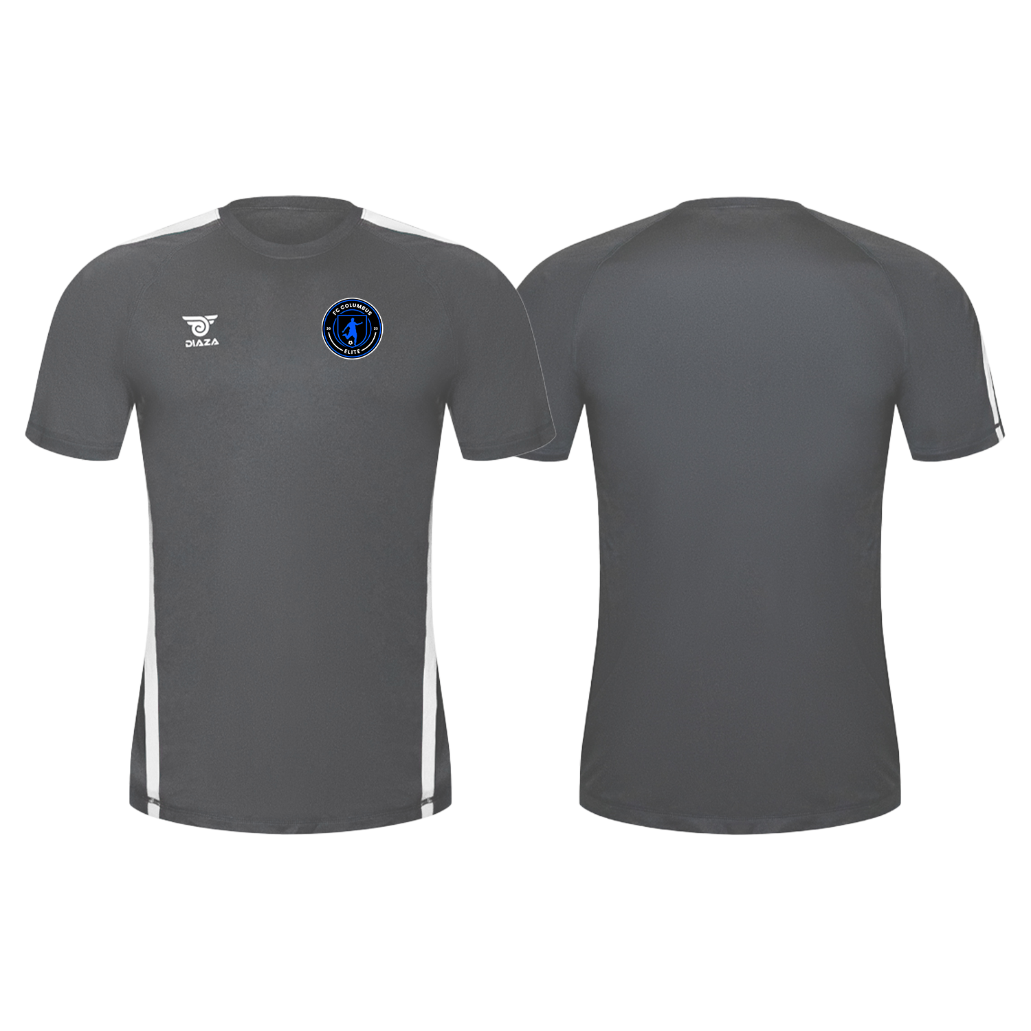 FC Columbus City Training Jersey Grey, White - Diaza Football 