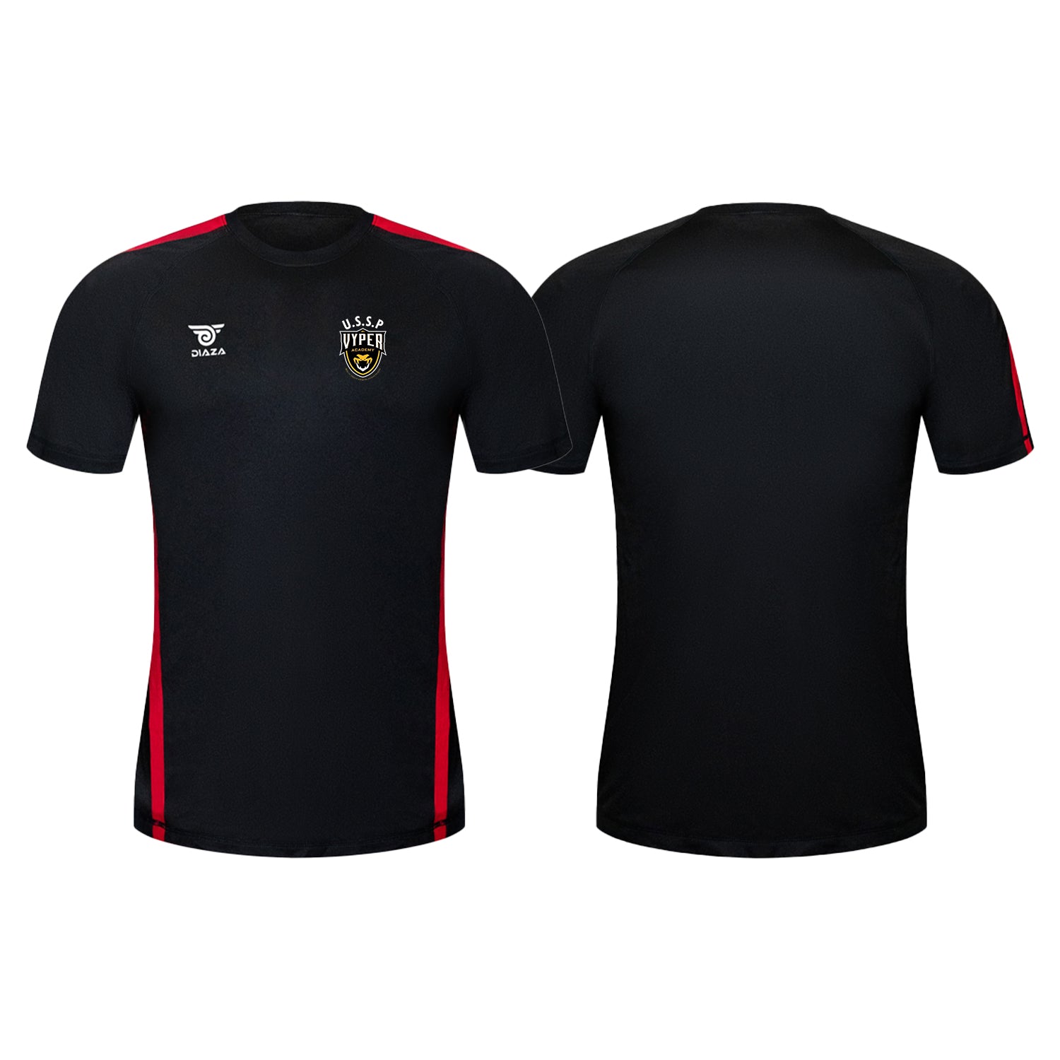 Vyper Academy Training Jersey Black Red - Diaza Football 