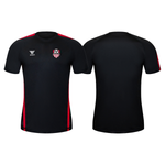 Passaic FC City Training Jersey Black Red - Diaza Football 
