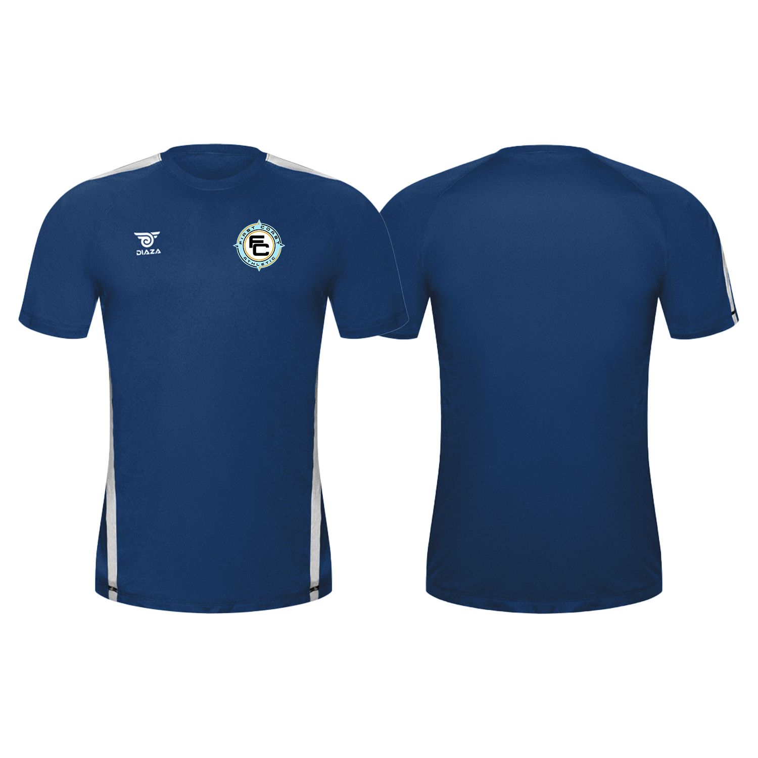 First Coast Athletic City Training Jersey Royal-Blue White - Diaza Football 