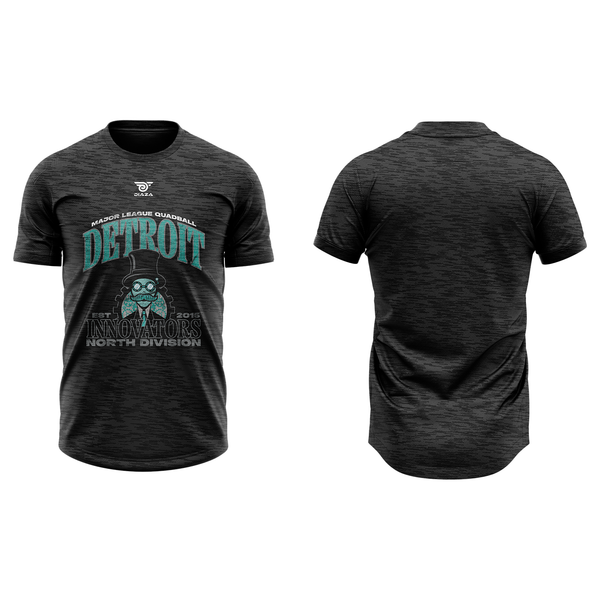 Detroit Innovators Vintage Jersey Black - Diaza Football 