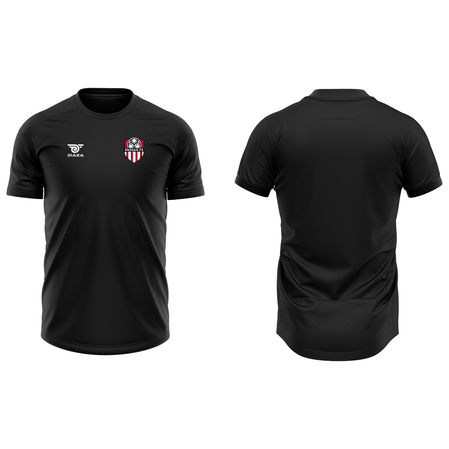 Passaic FC Dipro Shirt Black - Diaza Football 
