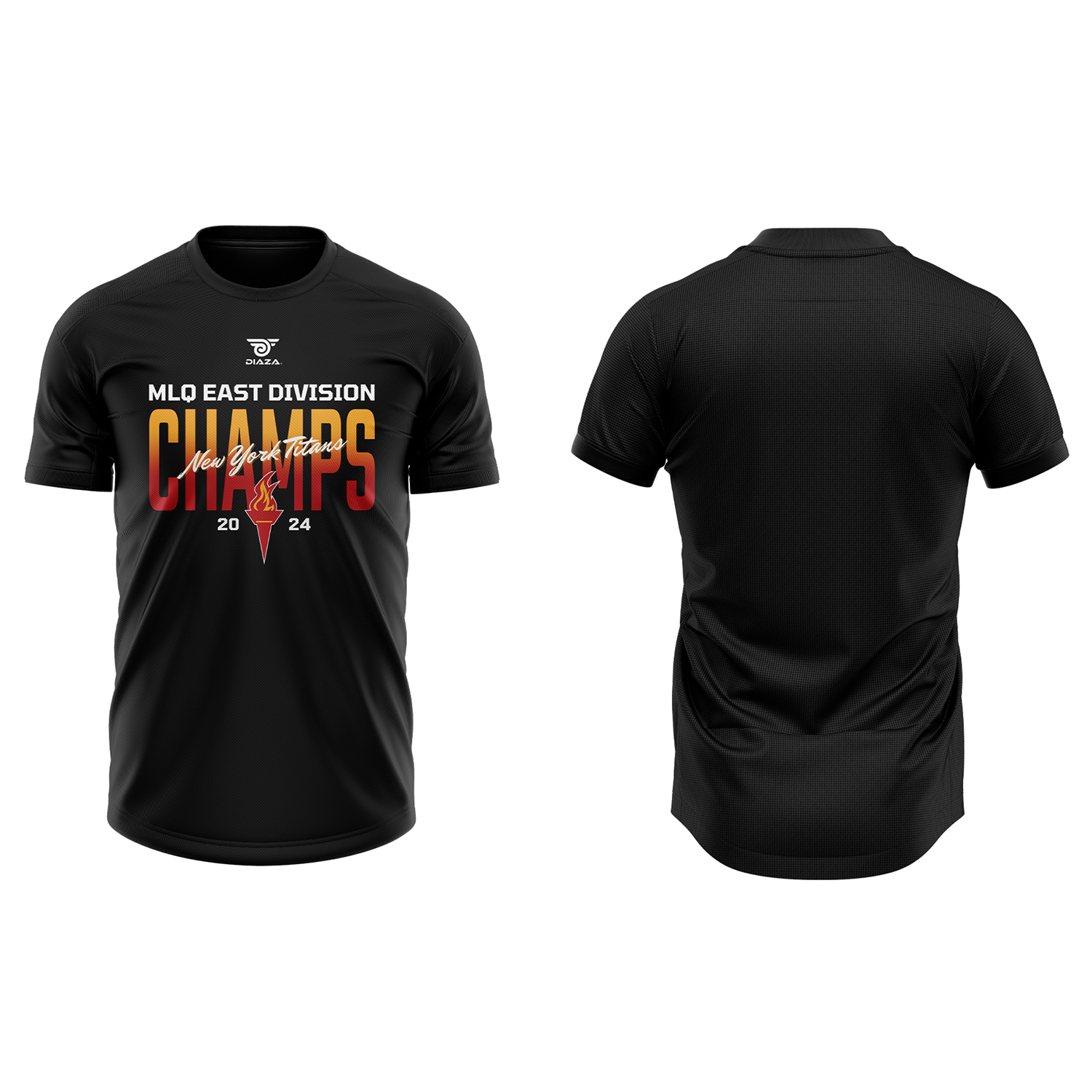 New York Titans Dipro Shirt Black - Diaza Football 