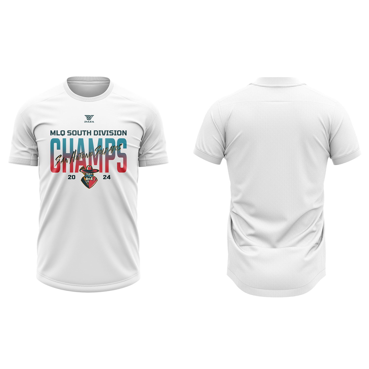 San Antonio Soldados Dipro Shirt White - Diaza Football 