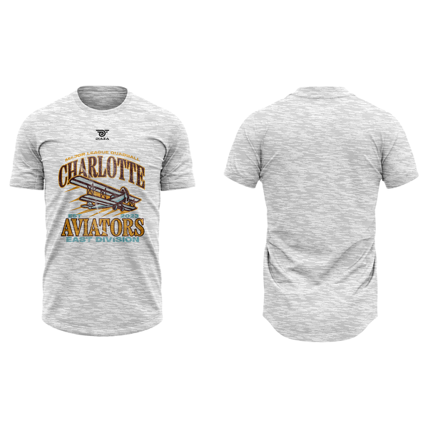 Charlotte Aviators Vintage Jersey White - Diaza Football 