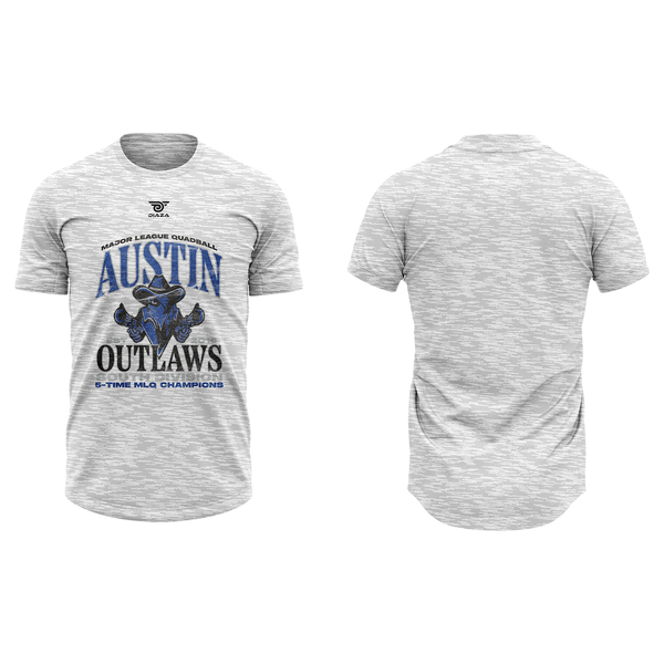 Austin Outlaws Vintage Jersey White - Diaza Football 