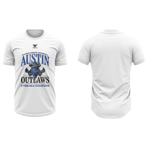 Austin Outlaws White Fan - Diaza Football 