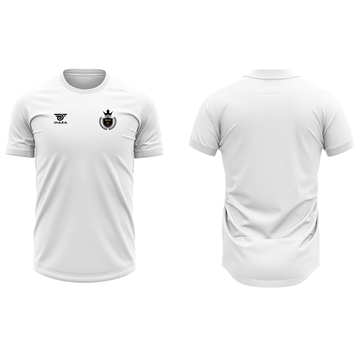 Real FC Dipro Shirt White - Diaza Football 