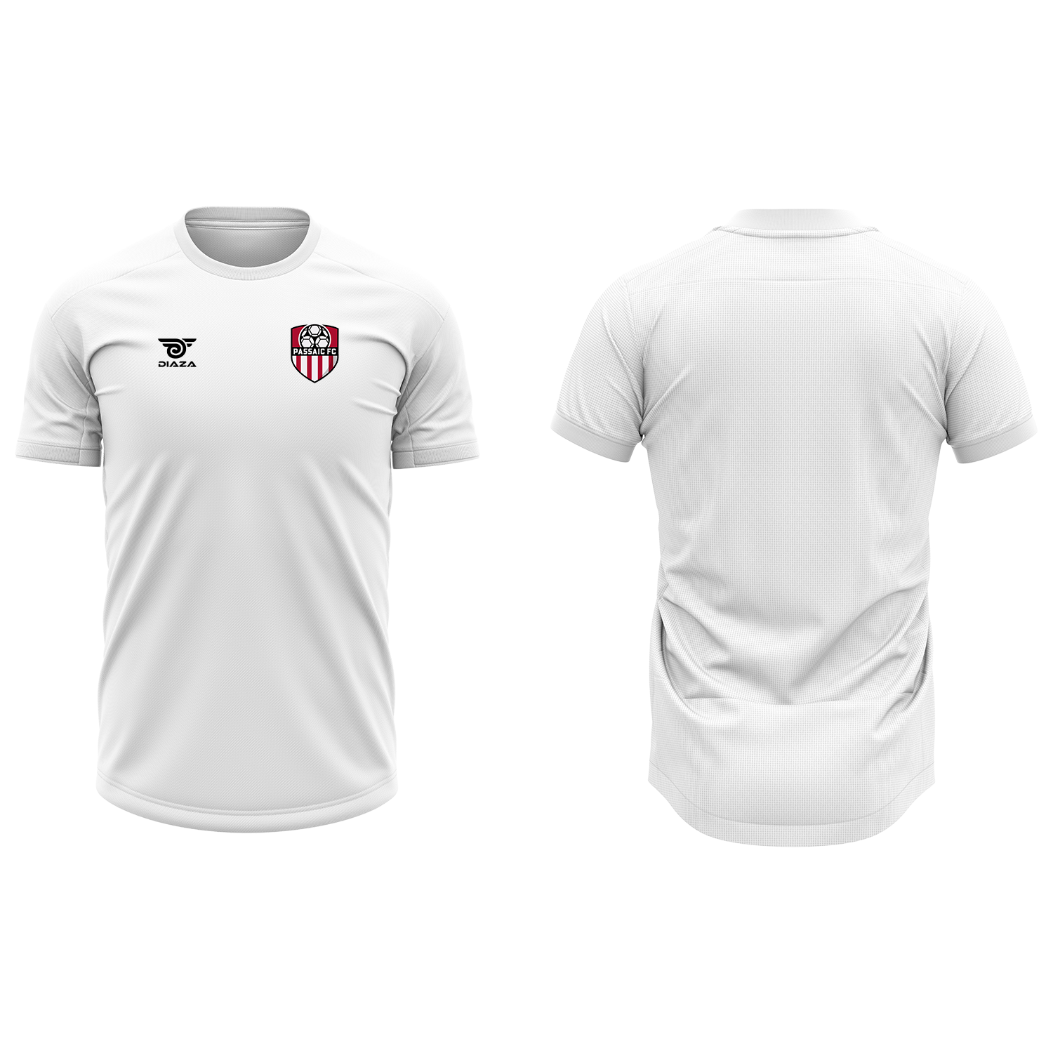 Passaic FC Dipro Shirt White - Diaza Football 