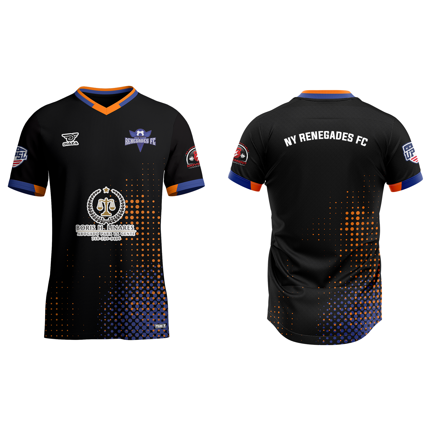 Renegades Player & GK Jersey's
