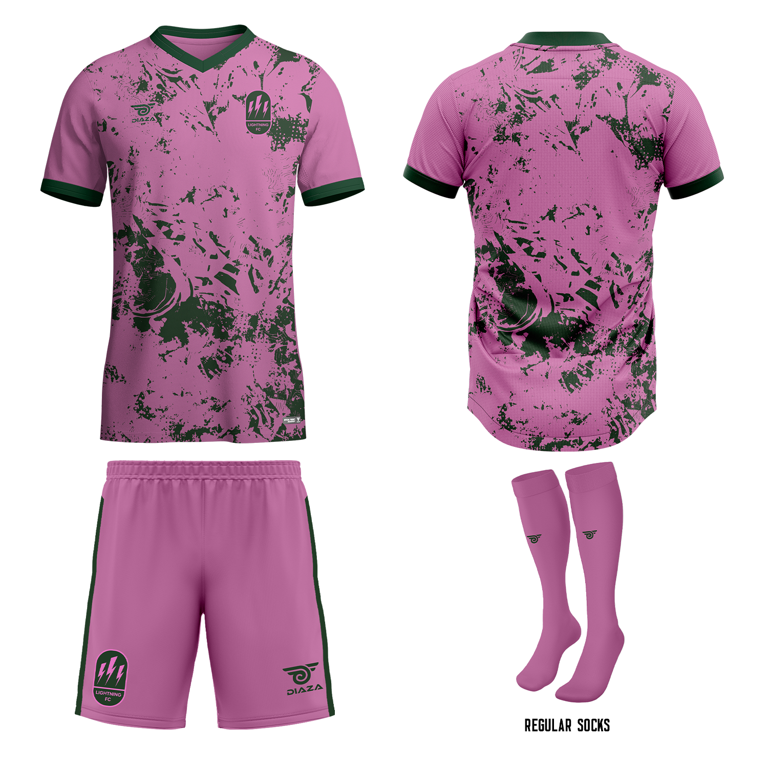 Lightning FC Away Player Kit