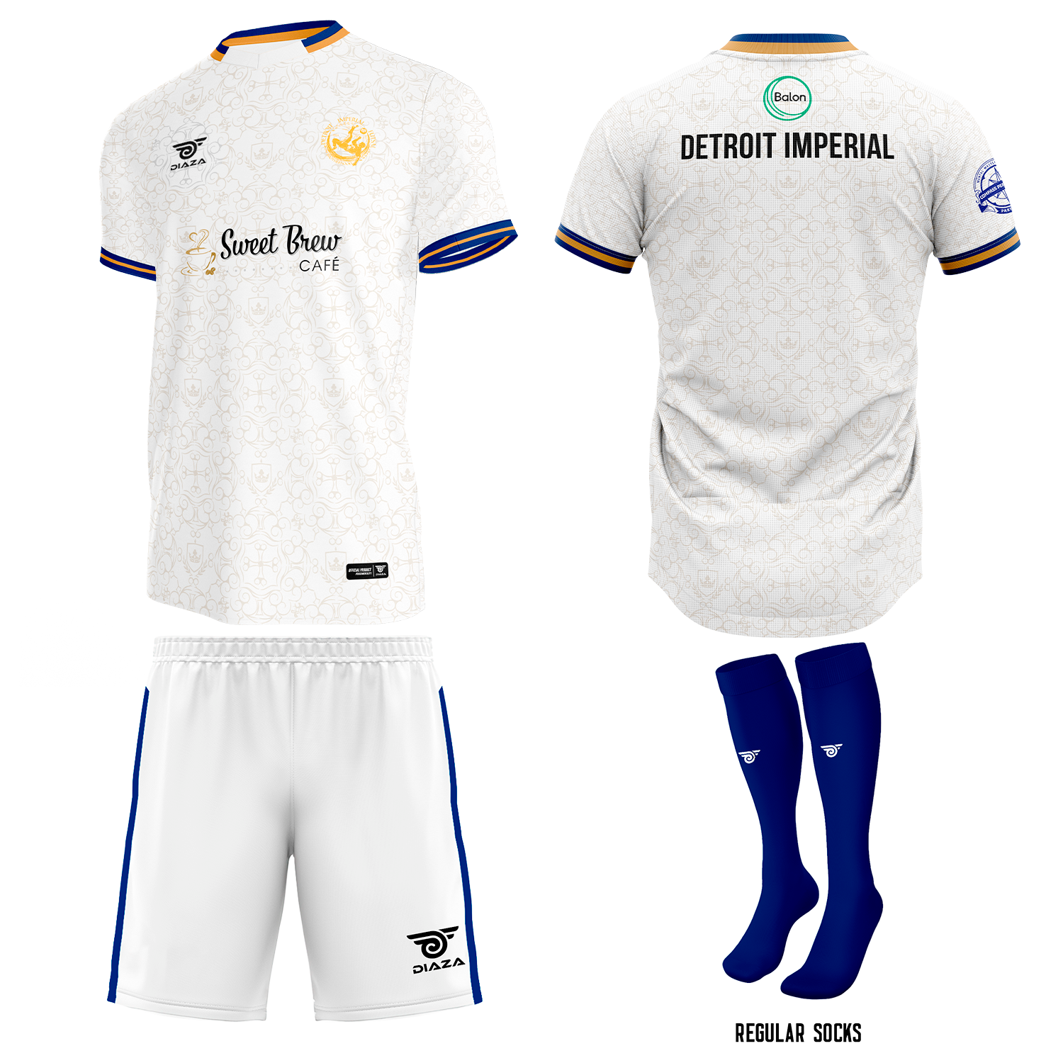 Detroit Imperial Futsal Men Away Kit
