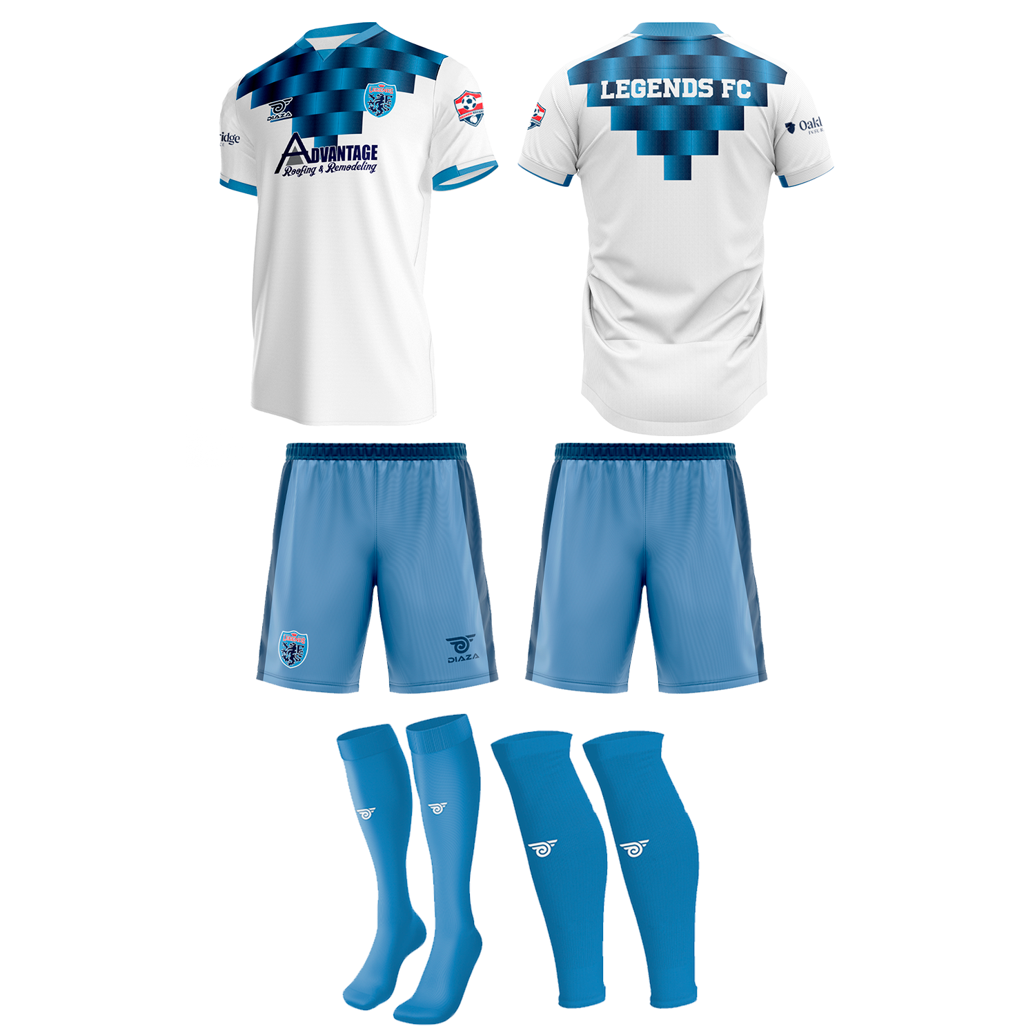Legends FC Away Kit - Diaza Football 