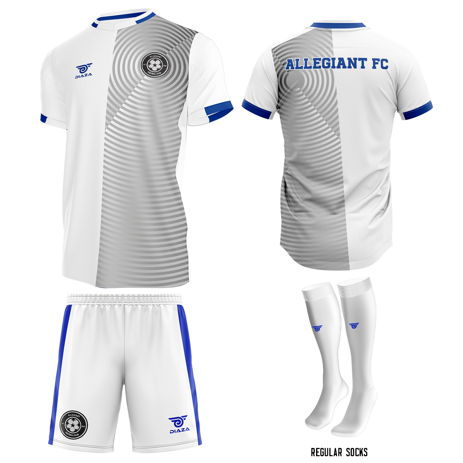 Allegiant FC Away Kit - Diaza Football 