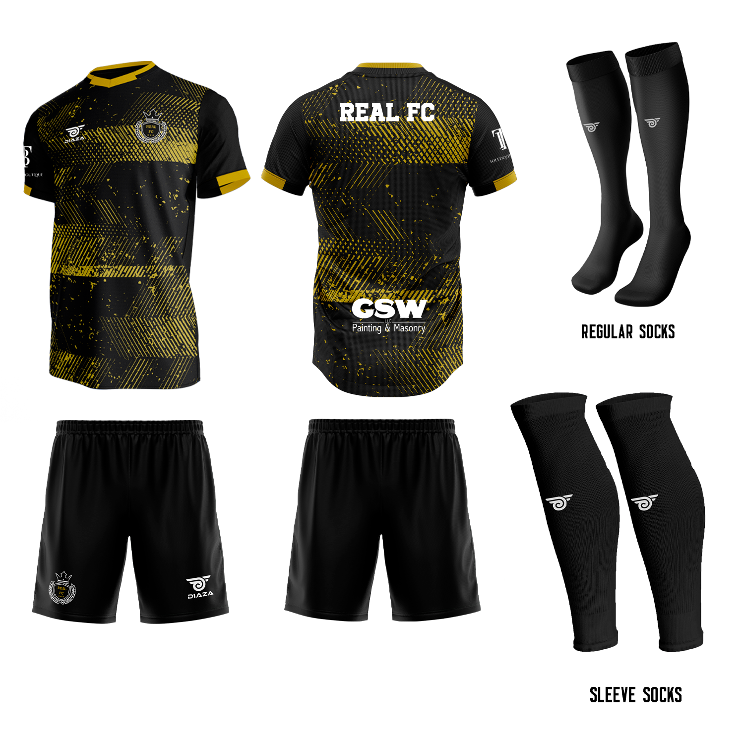 Real FC Away Kit - Diaza Football 