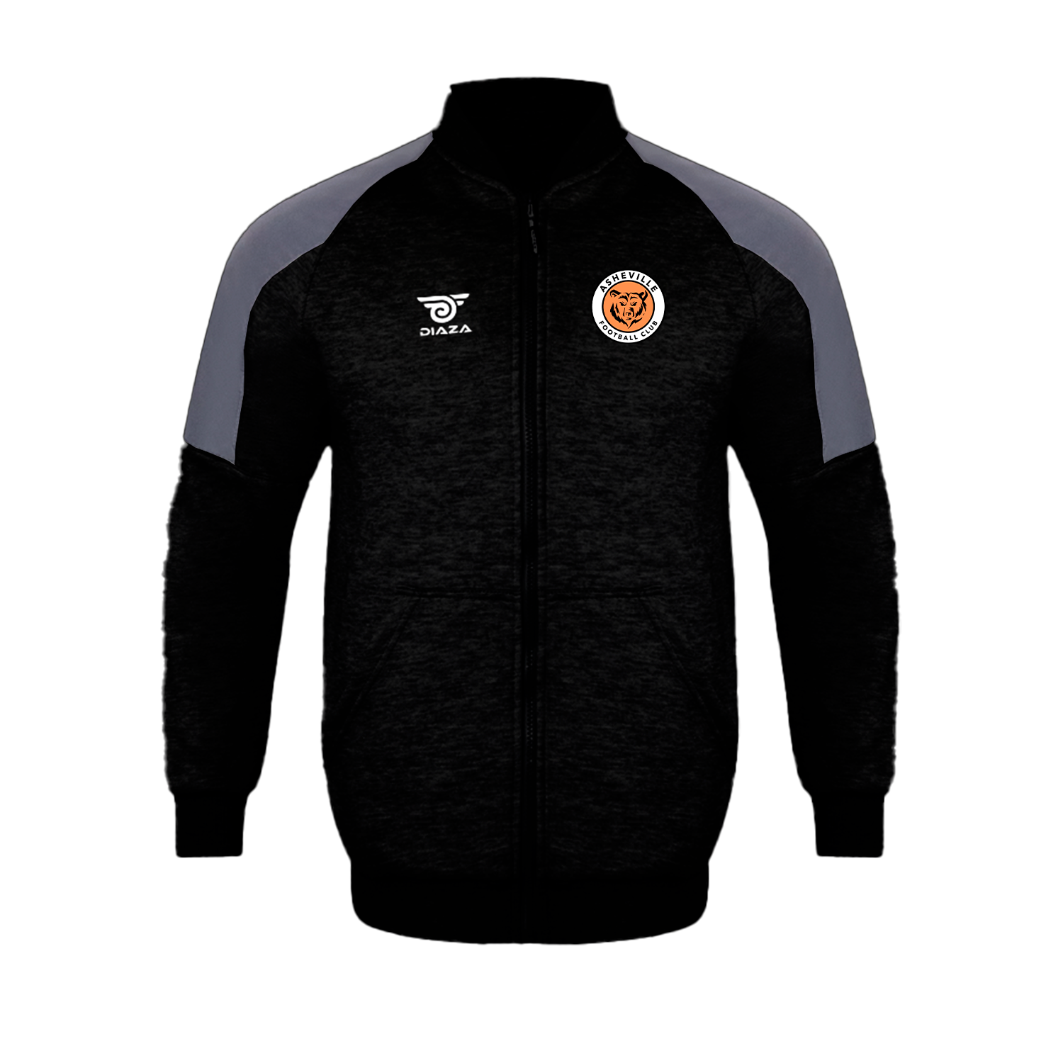 Asheville Vintage Jacket Black - Diaza Football 