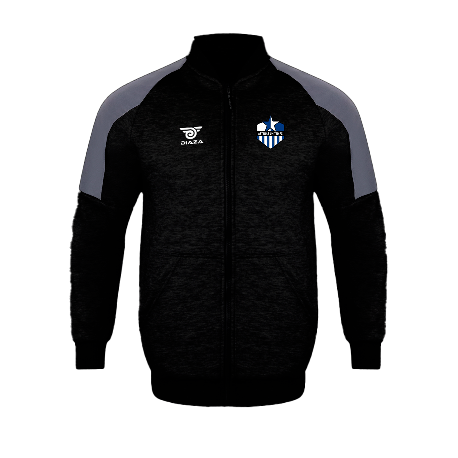 Asteras Youth Vintage Jacket Black - Diaza Football 