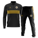 NEI FC Tracksuit Gold, Black - Diaza Football 