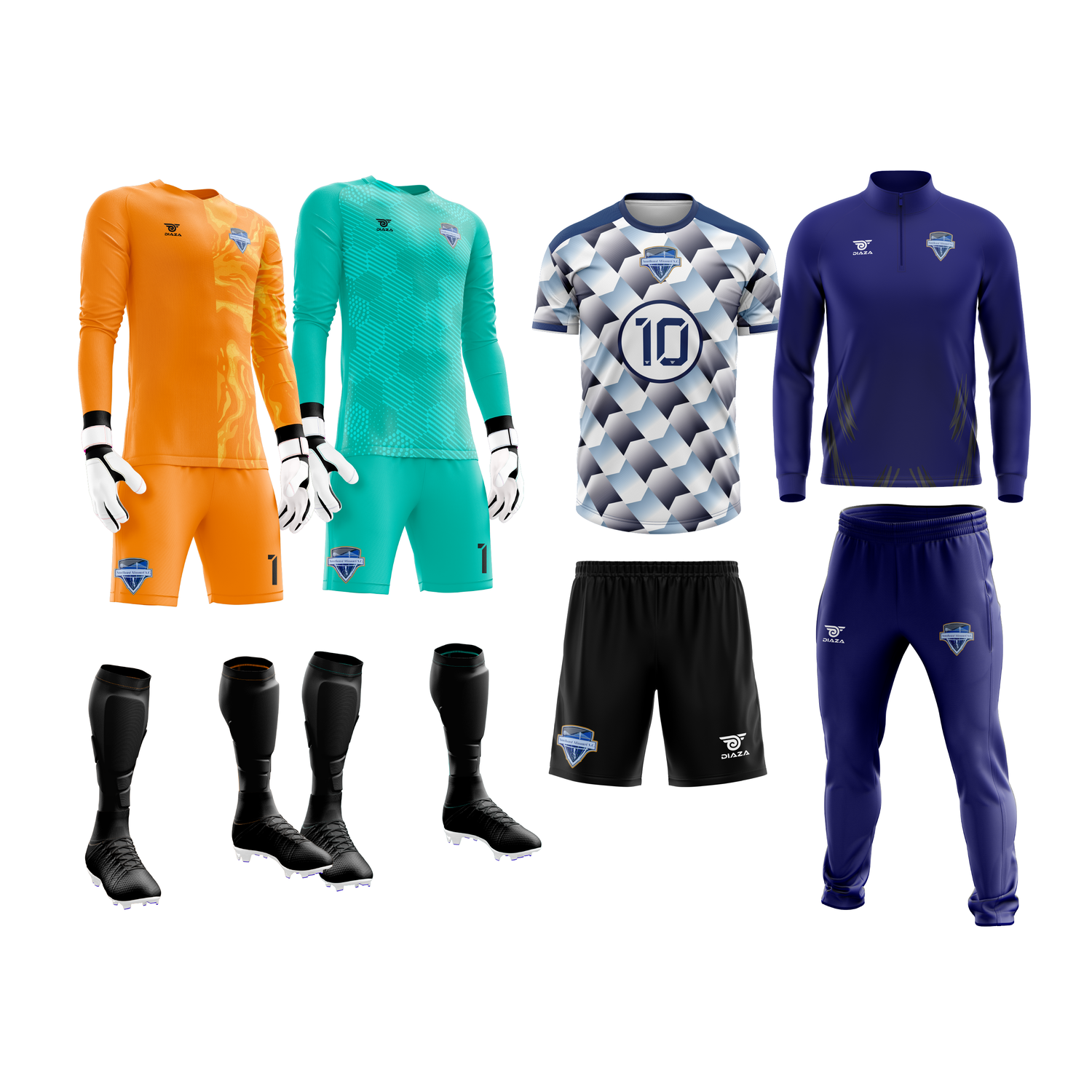 Southeast Missouri SC Pro GK Bundle - Diaza Football 