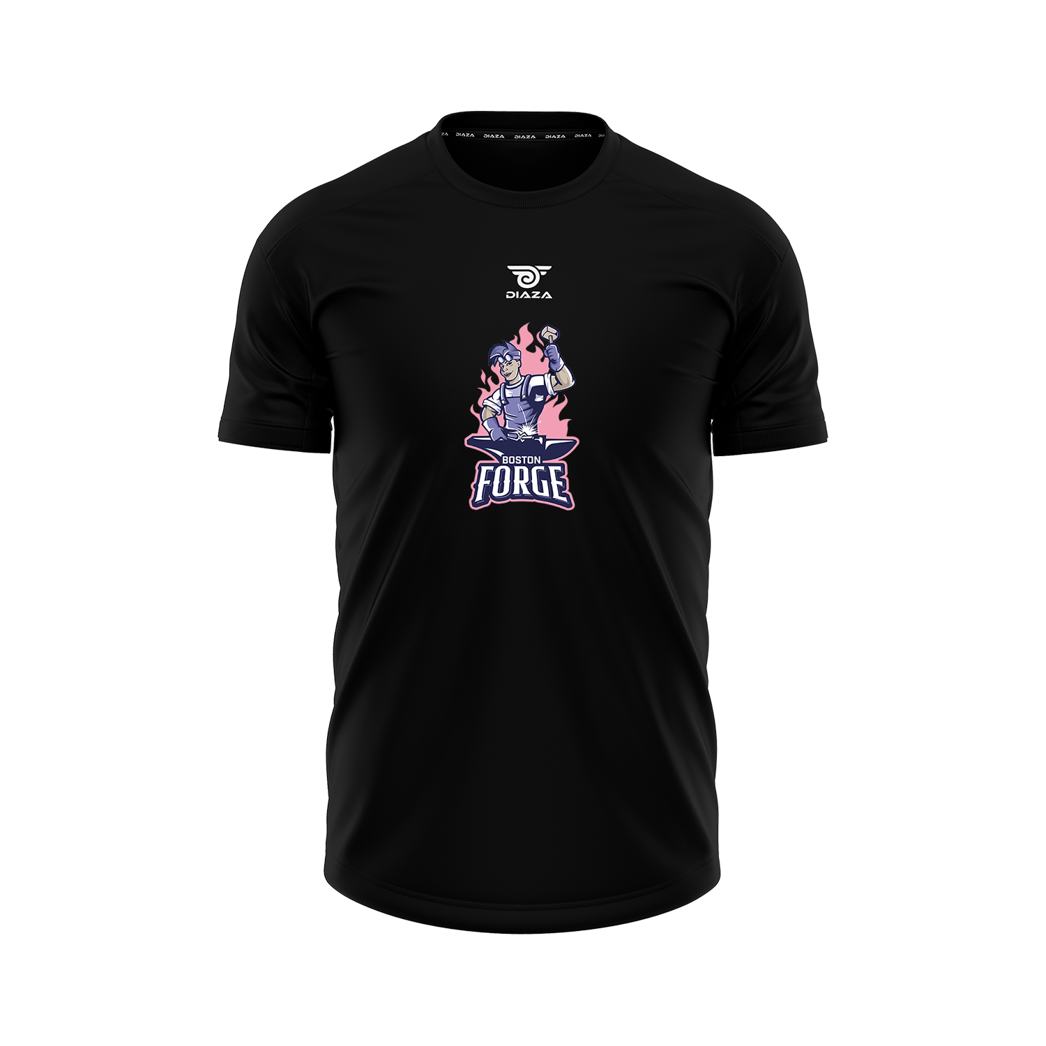 Boston Forge FAN T-SHIRTS (BLACK) - Diaza Football 