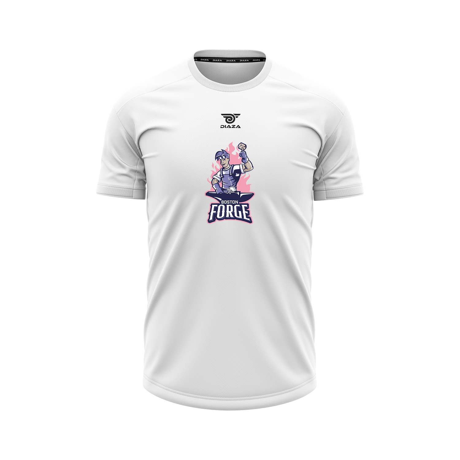 Boston Forge FAN T-SHIRTS (WHITE) - Diaza Football 