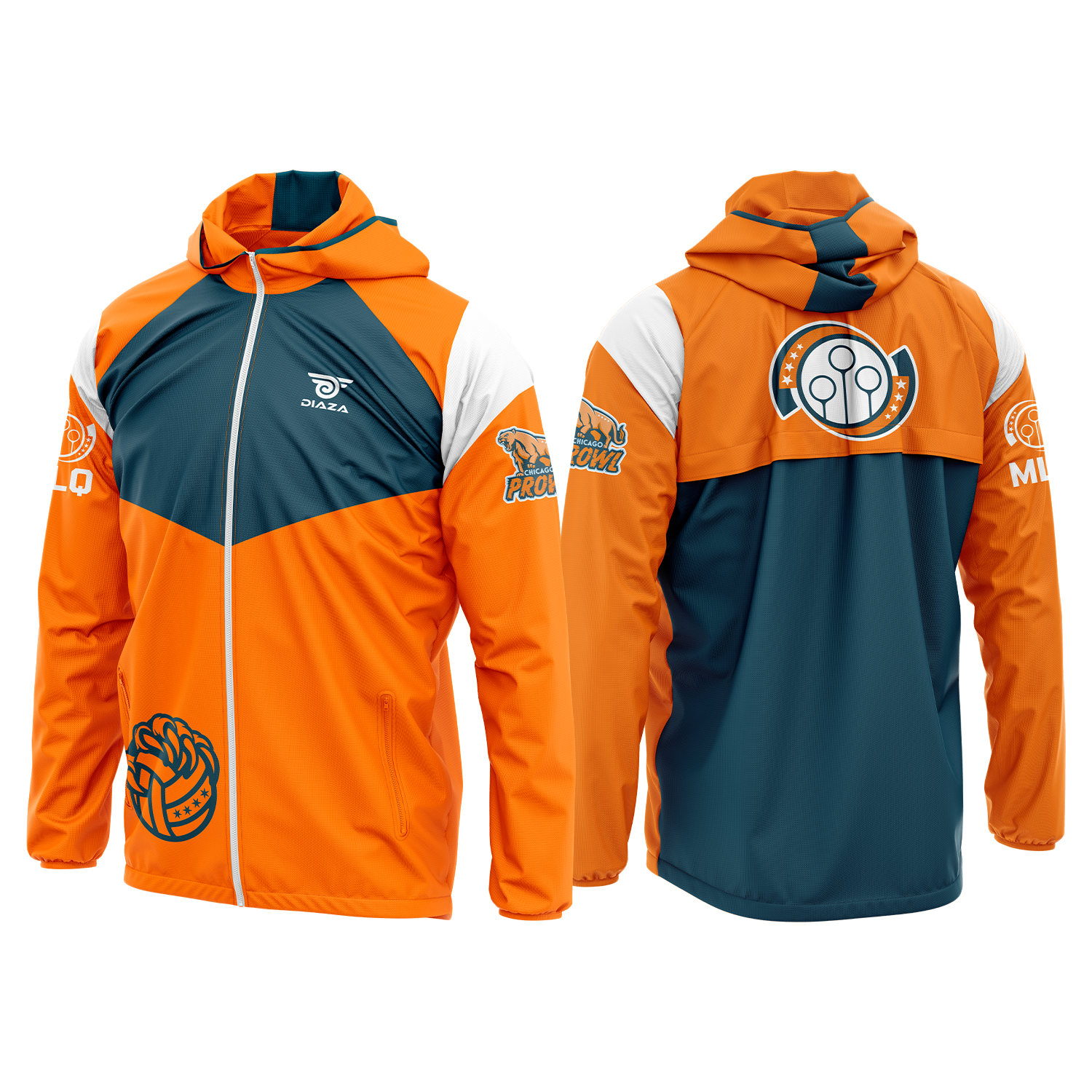 Chicago Prowl Wind runner - Diaza Football 
