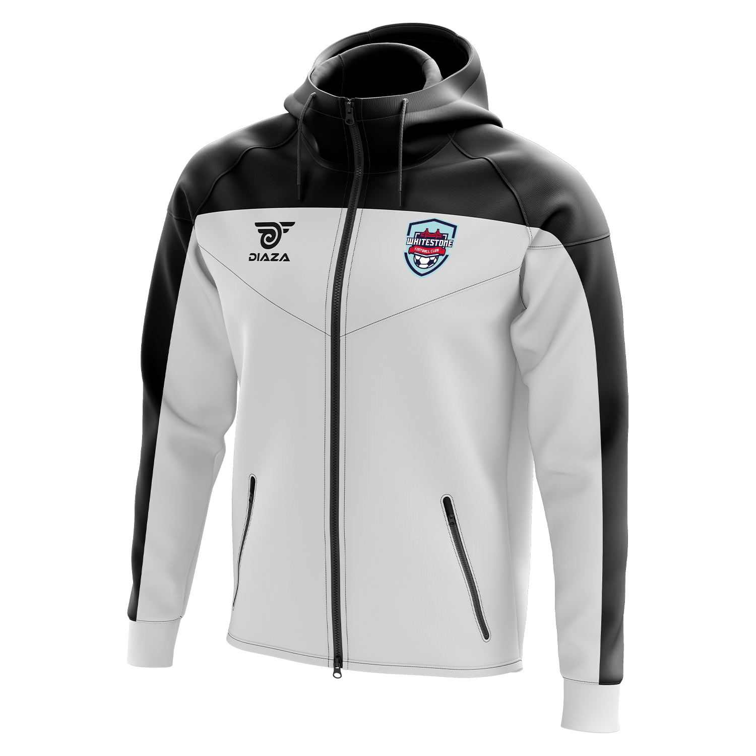 Whitestone Zone Hoodie - Diaza Football 