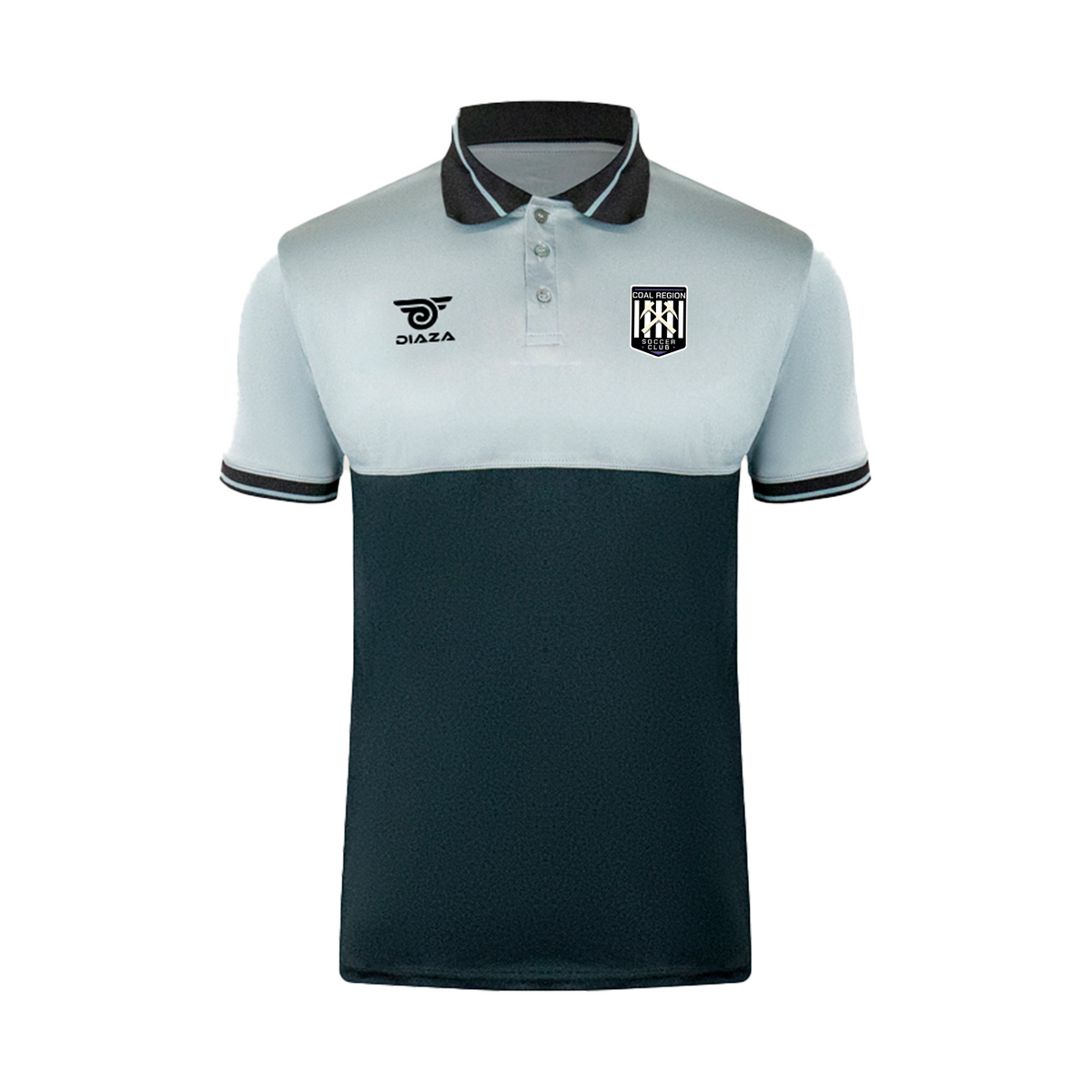 Coal Region SC Classic Polo Black Grey