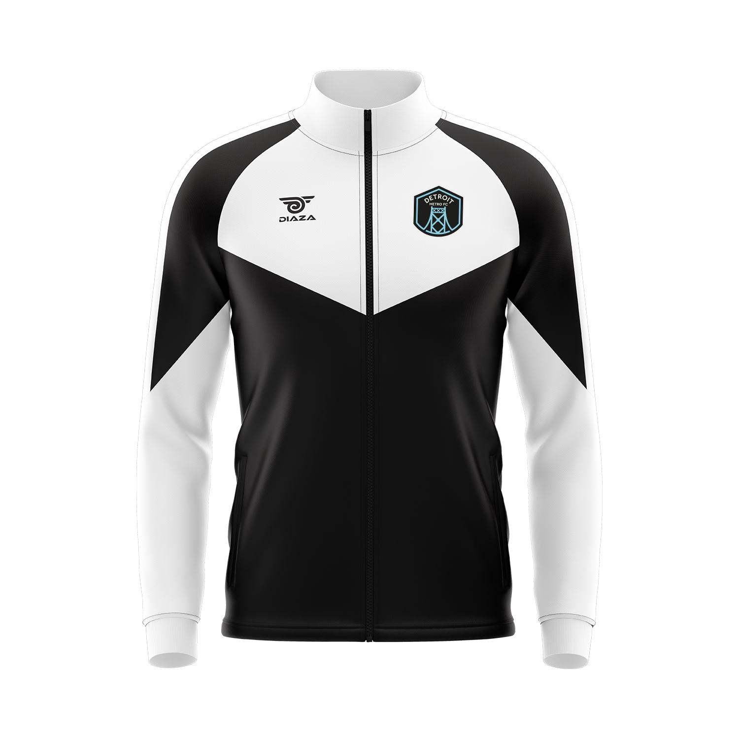 Detroit Metro FC Tracksuit Jacket - Diaza Football 