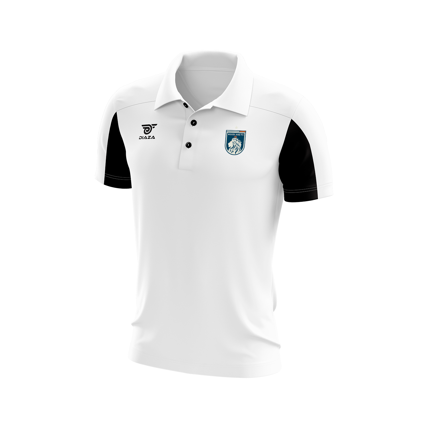 Woodland FC Classic Polo Legacy - Legacy White