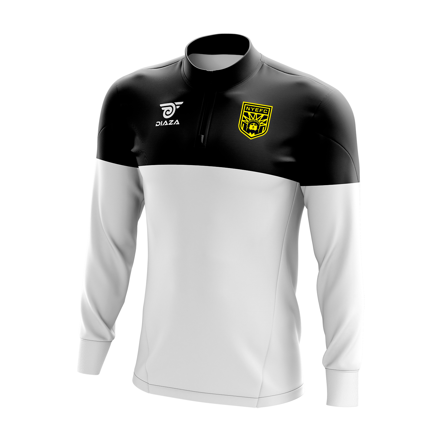 NY Empire FC 3/4 Zip UP Jacket Momentum White