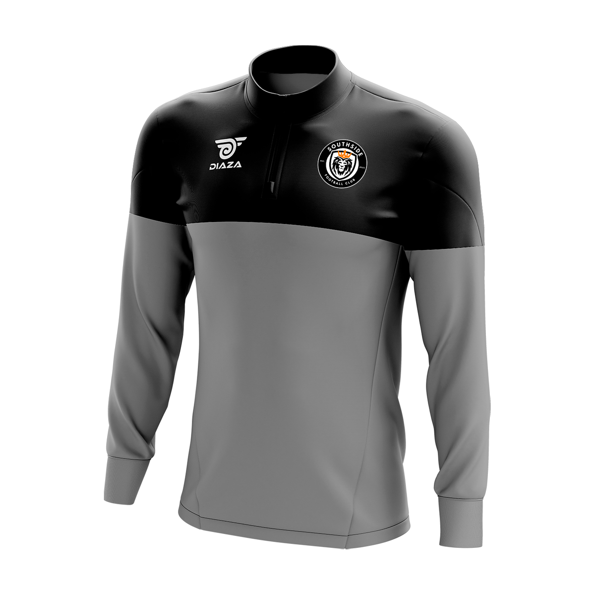Southside FC 3/4 Zip Up Jacket Momentum Grey