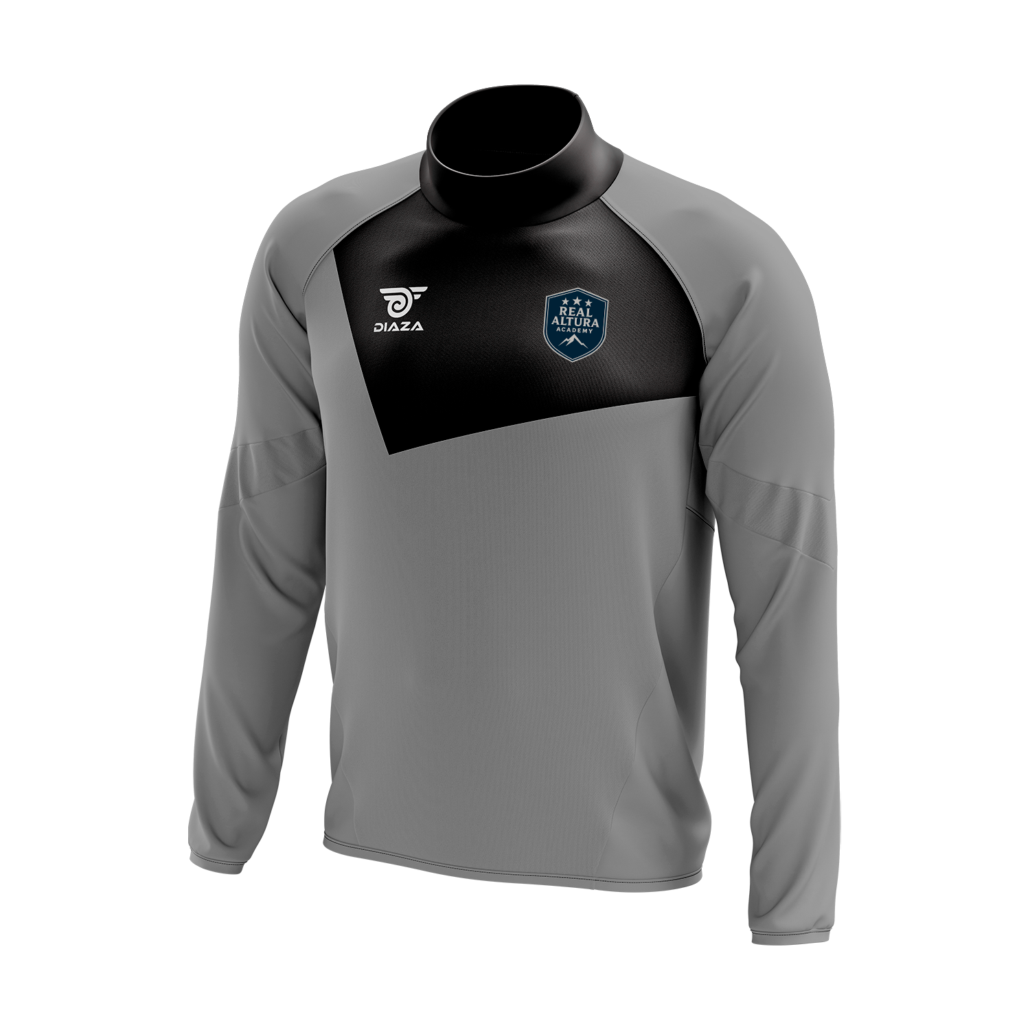 Real Altura High Neck Sweater Frostline Blue