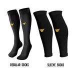 Vyper Black Socks - Diaza Football 
