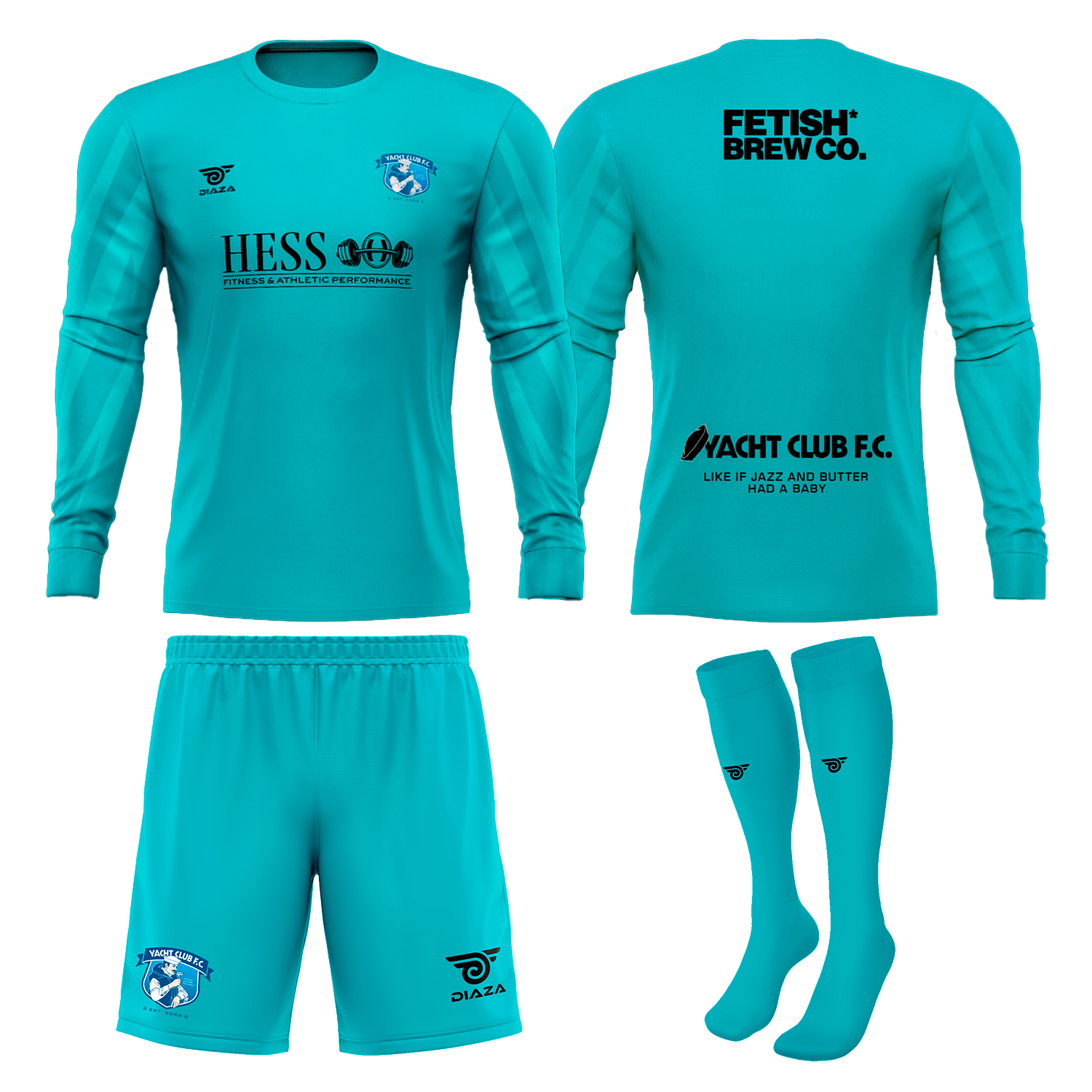 Yacht Club FC GK Home Kit