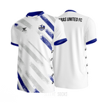 Asteras United FC away jersey, front and back