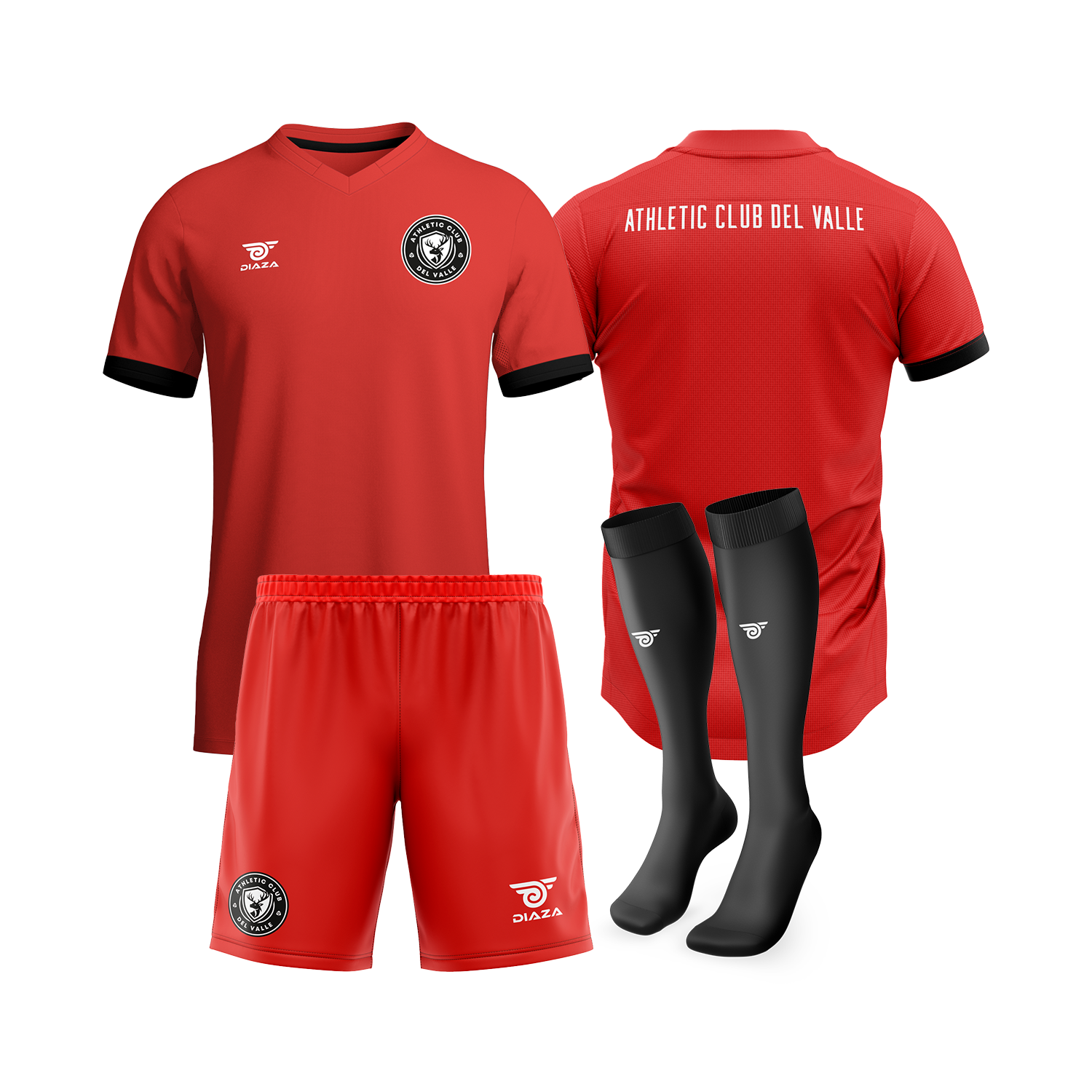 AC Valle GK Away Kit - Diaza Football 