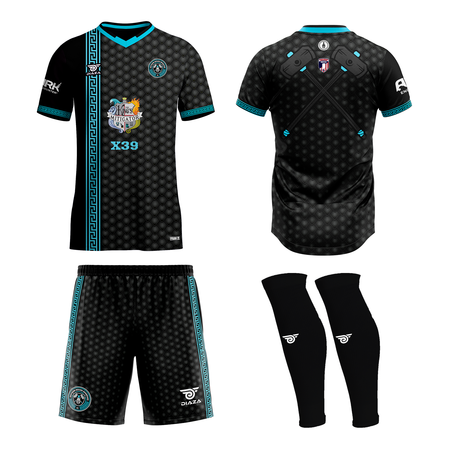 SI Guardians  UPSL Home Kit - Diaza Football 