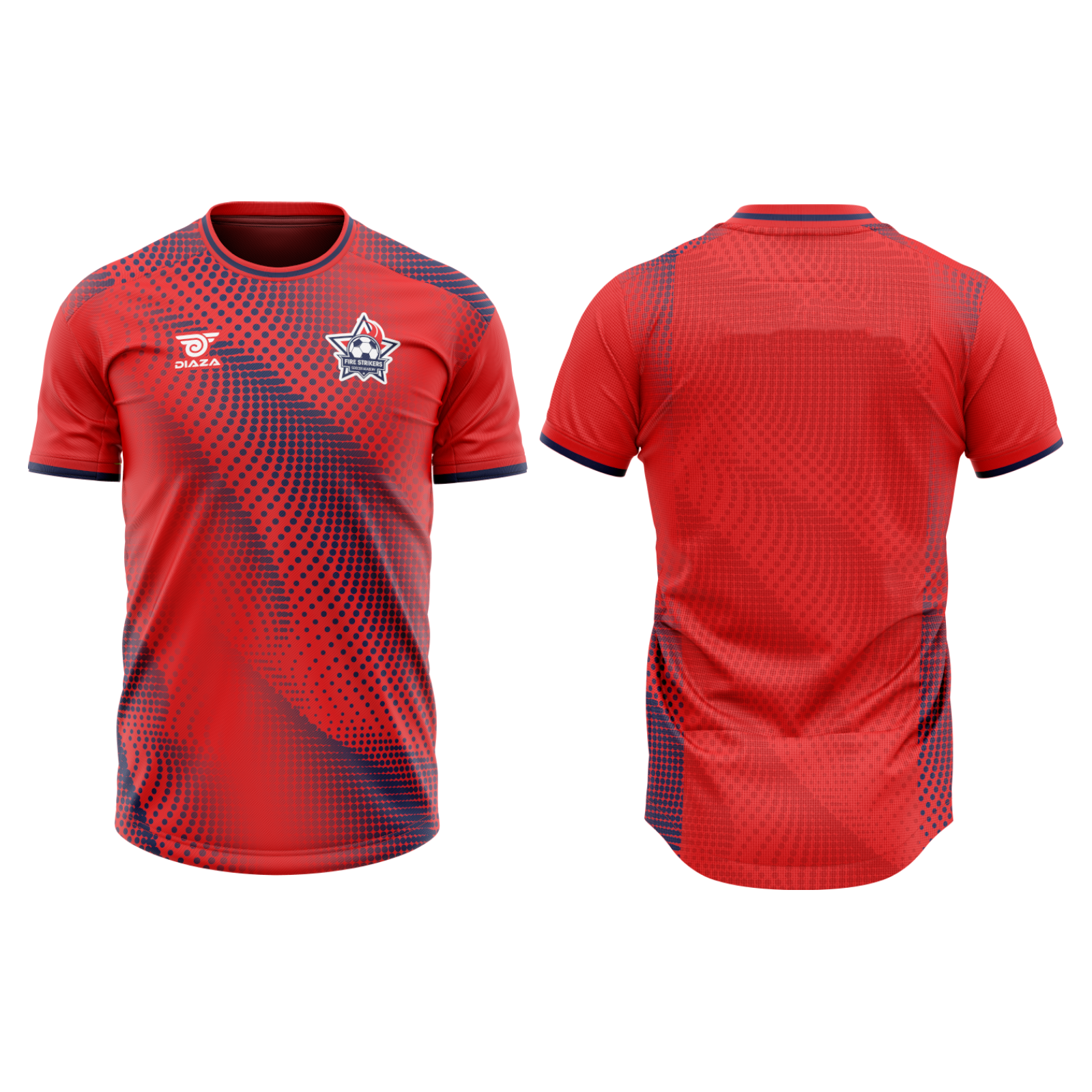 Fire Striker Home Jersey - Diaza Football 