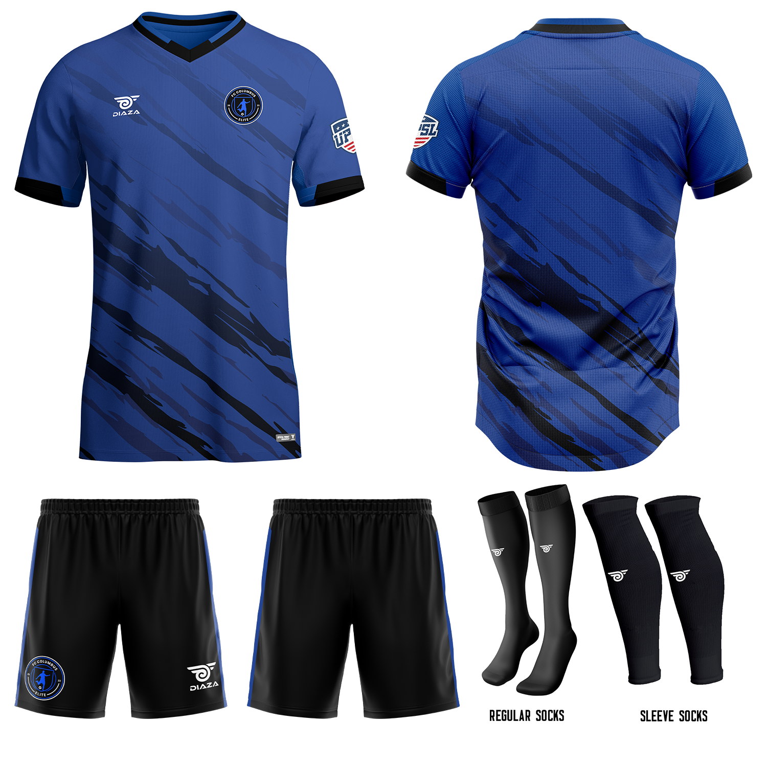FC Columbus Elite Home Kit - Diaza Football 