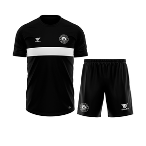 AC Valle Home Training Uniform Kit Black - Diaza Football 