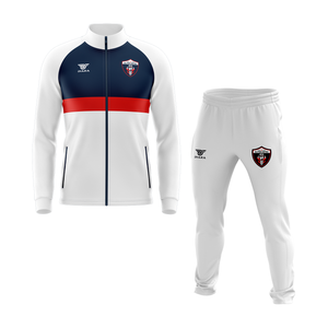 Elites United District Home Tracksuit White - Diaza Football 