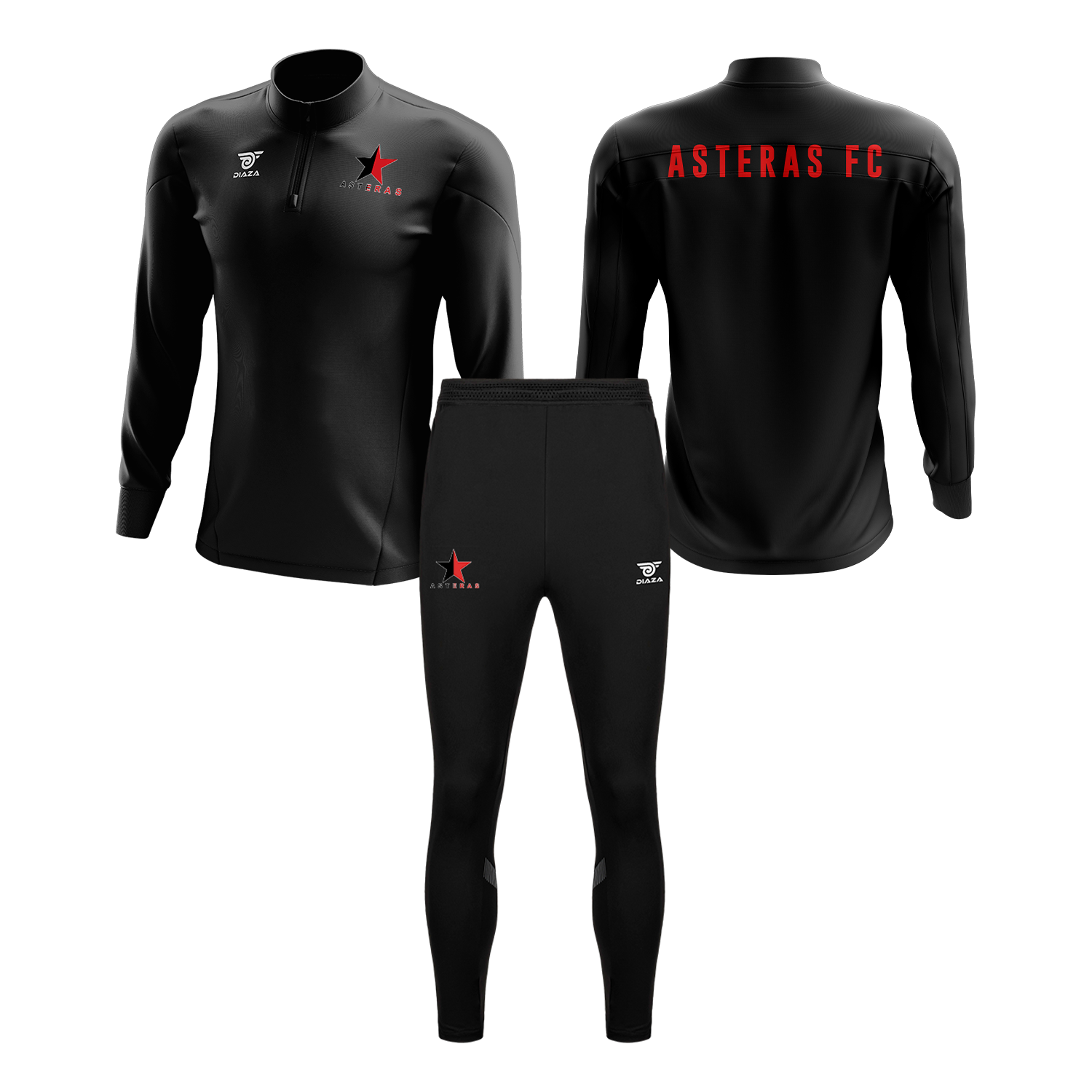 Asteras Home Tracksuit - Diaza Football 