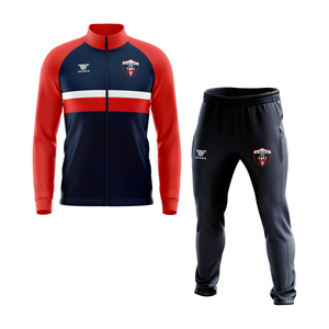 Elites United District Home Tracksuit Red - Diaza Football 