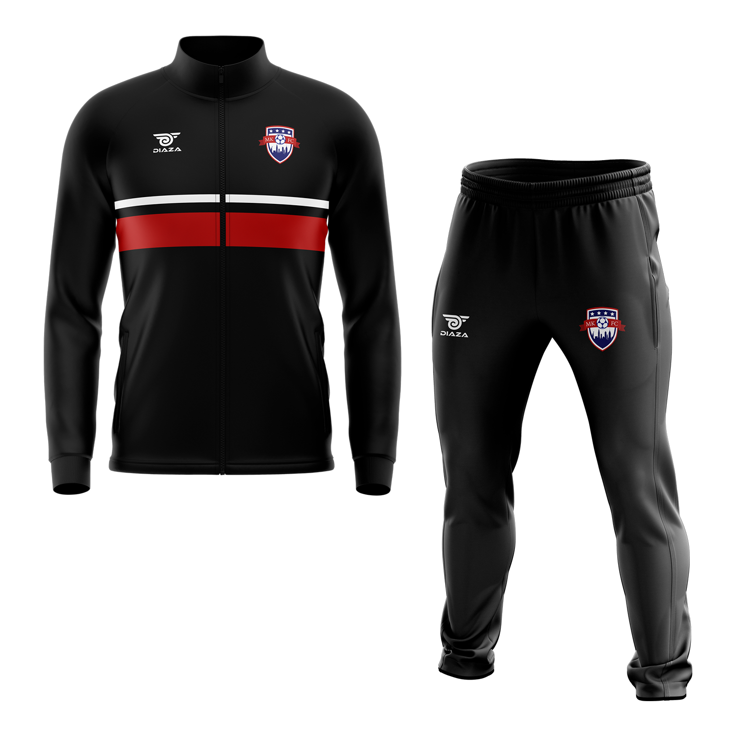 Manhattan Kickers Tracksuit Away Jacket - Diaza Football 