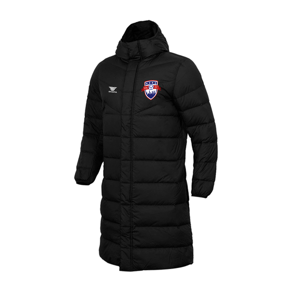 Manhattan Kickers Long-Fit Home Winter Jacket With Hoodie - Diaza Football 