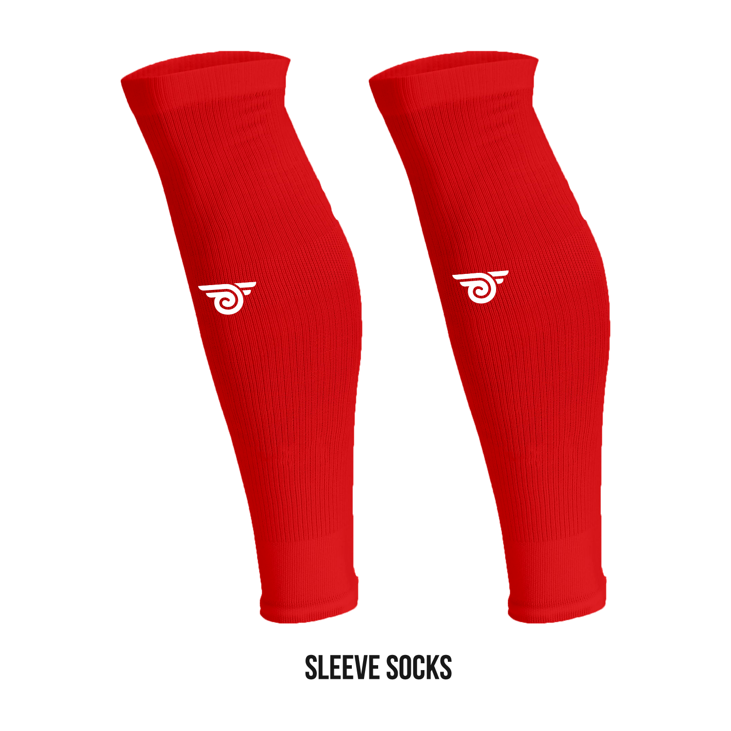 Fire Strikers Red Sleeve Socks - Diaza Football 